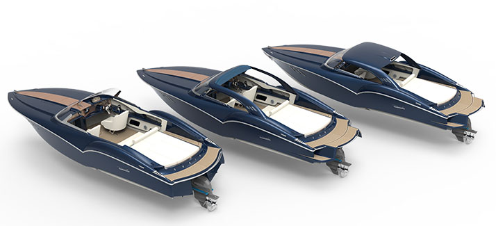 Furina 24 featuring the new Ragtop and Hardtop Canopies.
